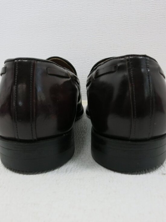 Vintage UFCW Leather Tassel Dress Loafers Shoes Men\'s Footwear Shoes 10.5 D main image 6